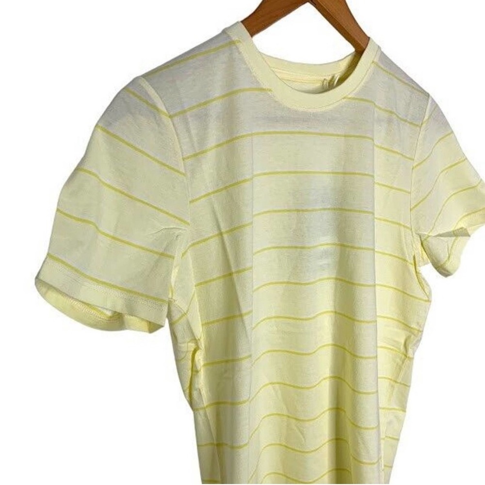 NWT Everlane Organic Cotton Short Sleeve Tee striped Shirt Women S - Picture 5 of 6